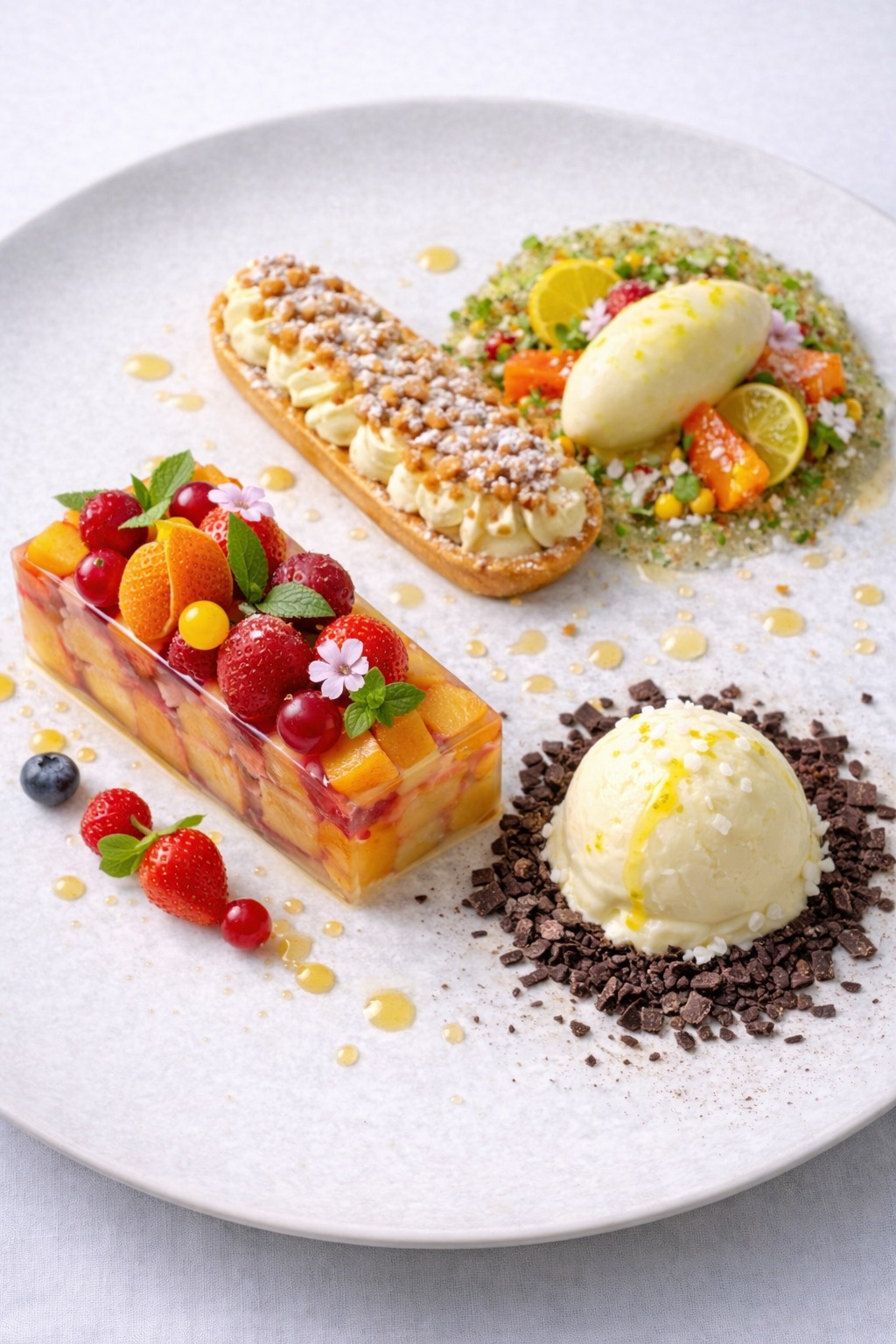 Postres del menú 4/4/4